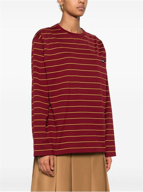 Striped T-shirt MIU MIU | MJL01414RTF0RTX